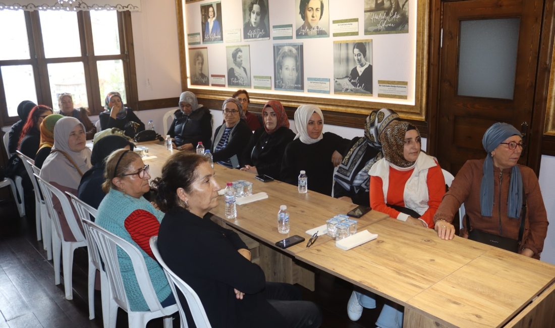 İzmit Belediyesinin hayata geçirdiği Kadın Kadına Konak Buluşmaları, bu hafta