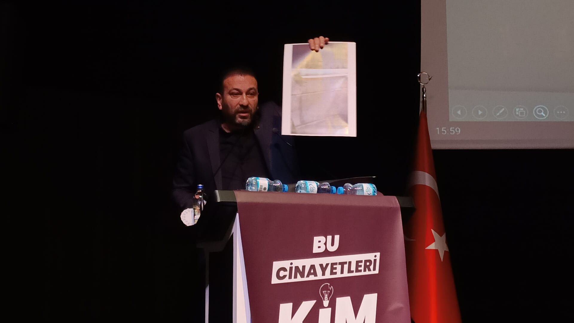 KBB Meclis toplantısında konuşan CHP’li meclis üyesi Erkan Uygun, “”İnanın,