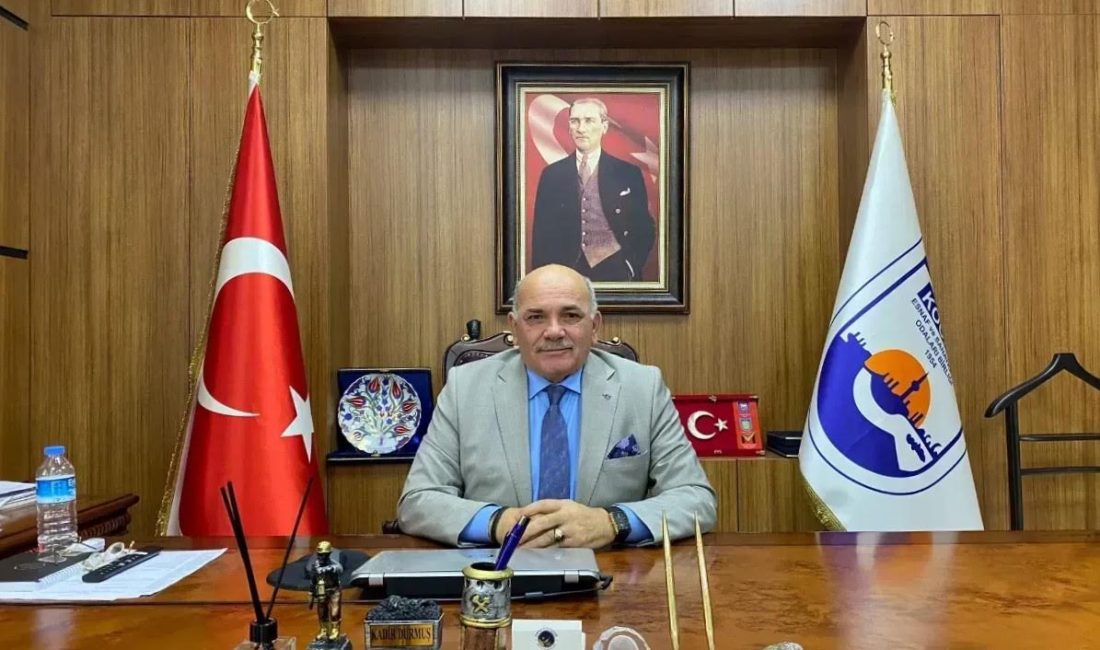 Kocaeli Esnaf ve Sanatkârlar Odası Başkanı Kadir Durmuş, 11 Ocak’ta