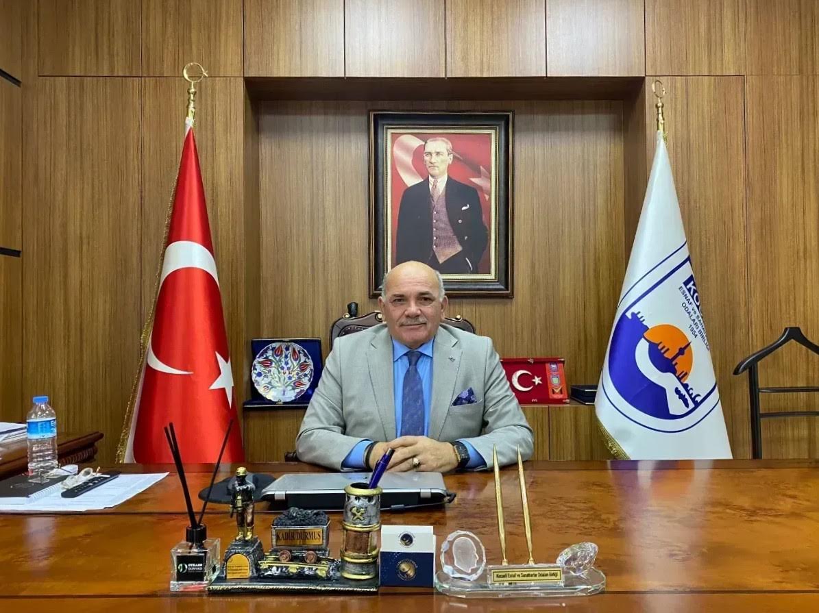 Kocaeli Esnaf ve Sanatkârlar Odası Başkanı Kadir Durmuş, 11 Ocak’ta