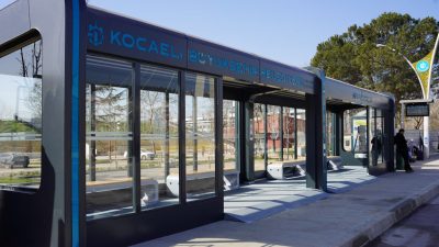 Kuzey Metro hattı çalışmaları nedeniyle İzmit Otogar bölgesinde otobüs durakları