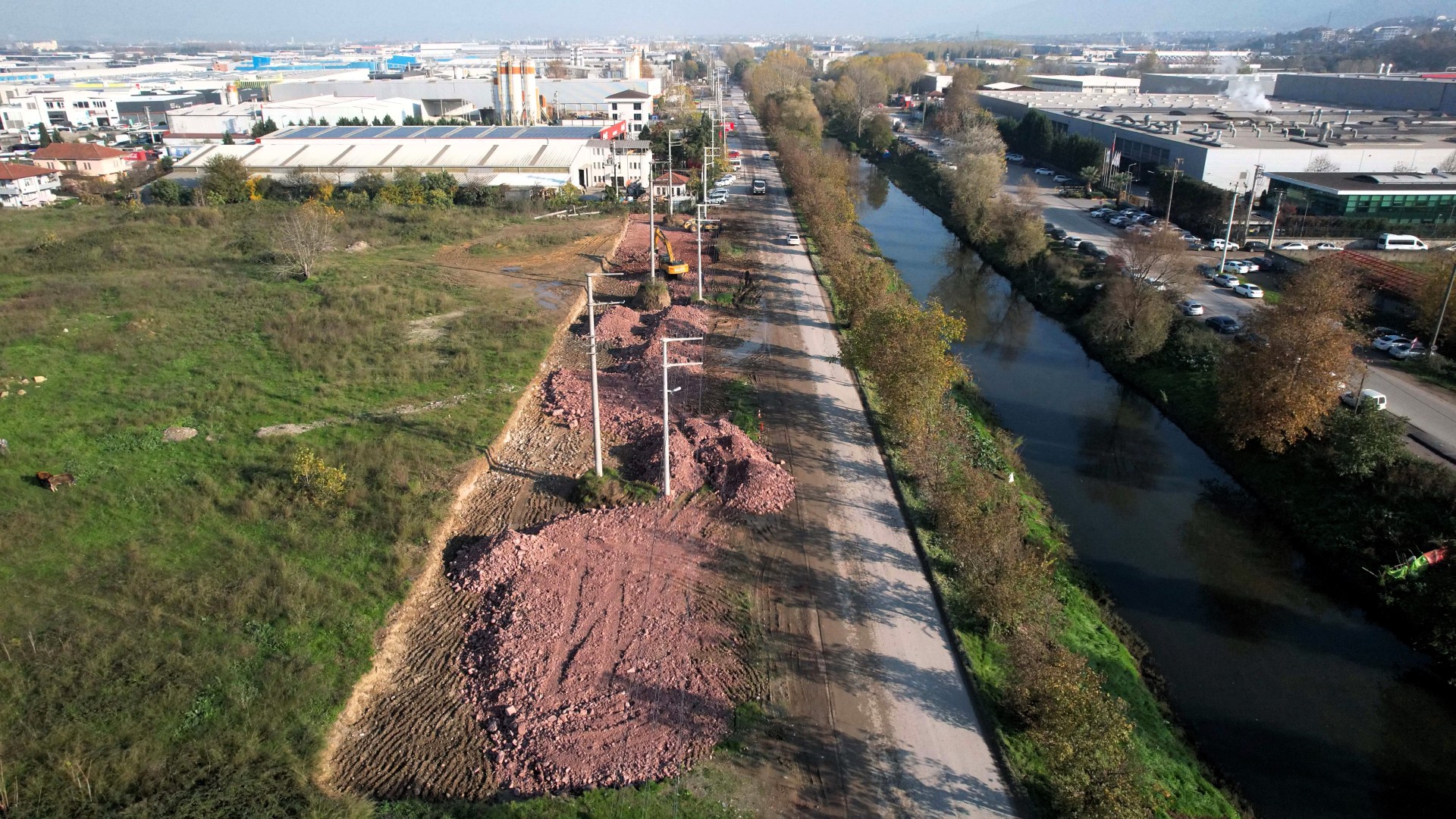 Kocaeli Büyükşehir Belediyesi, Başiskele Başyiğit Caddesi’nde 15 metre genişliğinde yeni