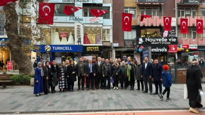 Milliyetçi Hareket Partisi Kocaeli İl Başkanı Tuncay Batı ve İzmit