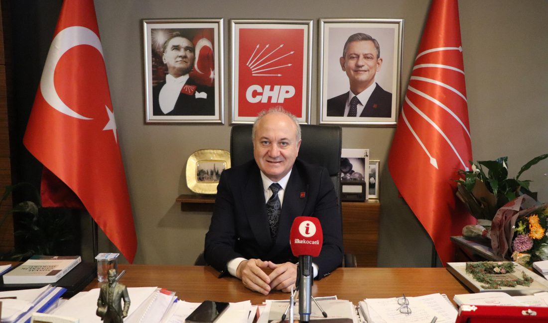 Cumhuriyet Halk Partisi Kocaeli İl Başkanı Erdem Arcan, gazetemize yaptığı
