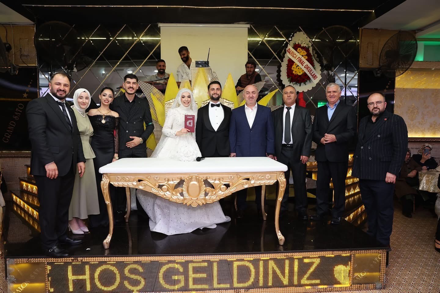 Darıca'da 2025 yılında bin 475 çiftin resmi nikah işlemi gerçekleştirildi.