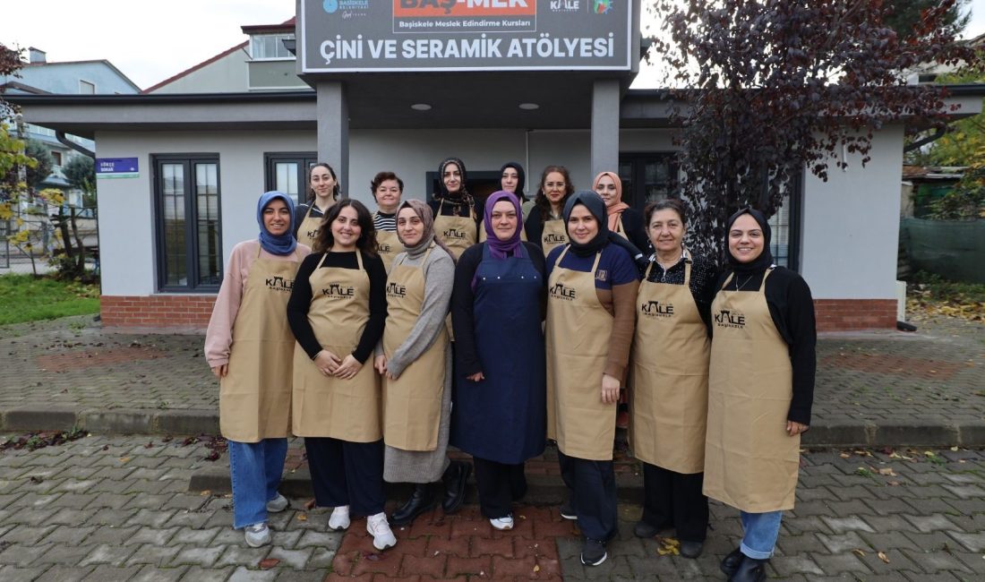 Başiskele'de 2025 yılı boyunca 'KALE' markası altında yürütülen projeler, kadınların