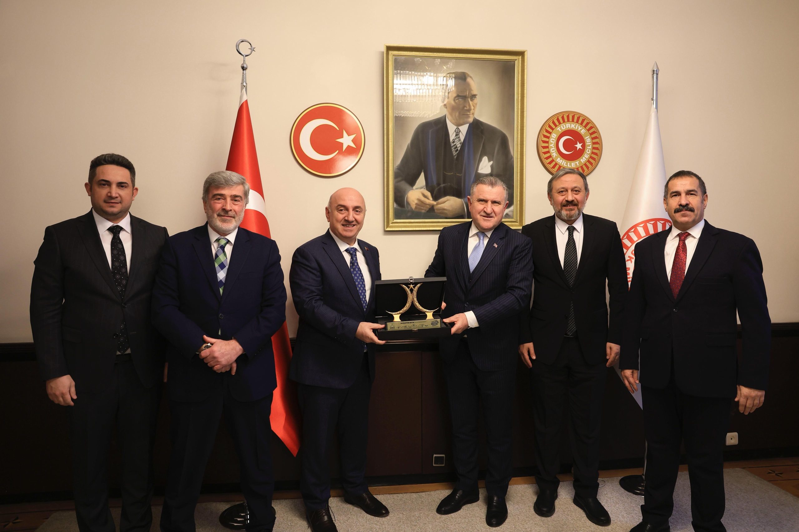 Darıca Belediye Başkanı Muzaffer Bıyık, Ankara temasları kapsamında ilçeye kazandırılacak