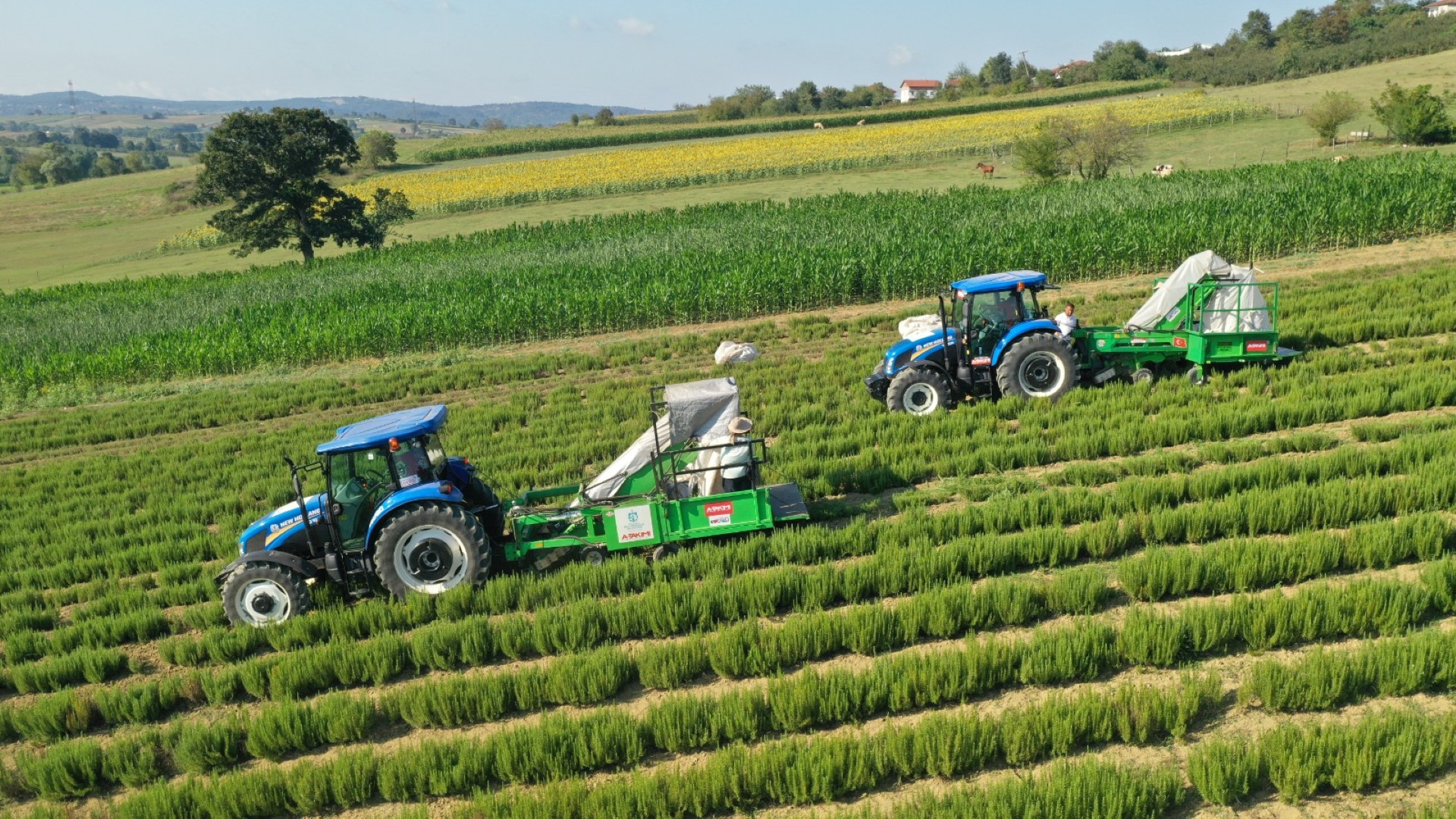 Kocaeli Büyükşehir Belediyesi, tohum ve gübreden hayvancılık ekipmanlarına, seralardan tıbbi
