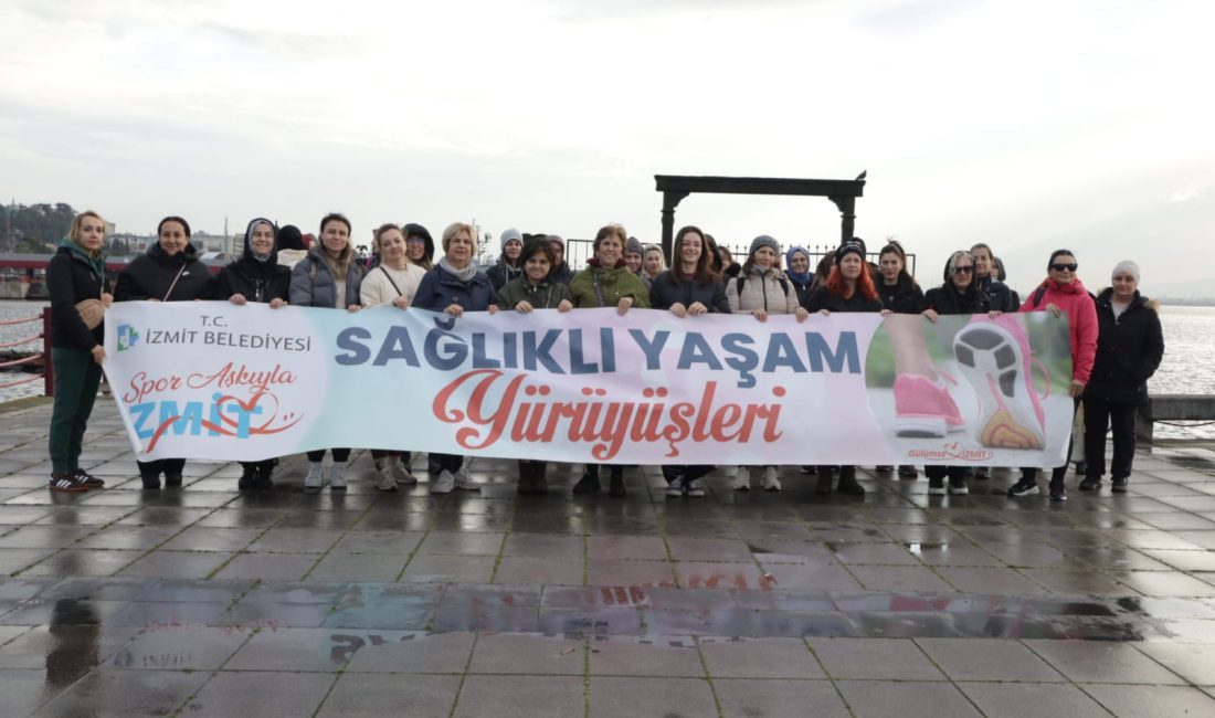 İzmit Belediyesi Spor İşleri Müdürlüğü 2026 yılının ilk Sağlıklı Yaşam
