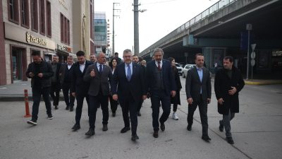 Körfez Belediye Başkanı Şener Söğüt, AK Parti Kocaeli Milletvekilleri Veysel