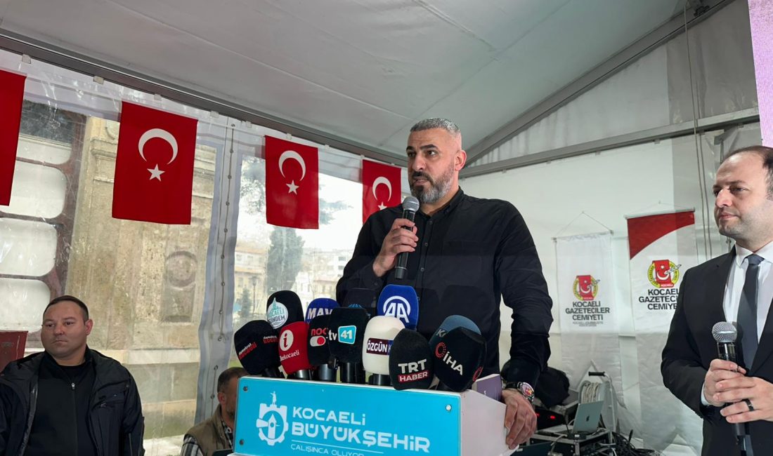 16 Ocak Basın Onur Günü’nde konuşan Gazzeli gazeteci Sami Şehade,