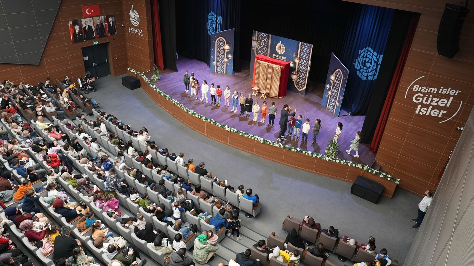 Başiskele Belediyesi tarafından düzenlenen 2026 Ramazan etkinlikleri kapsamında gerçekleştirilen çocuk