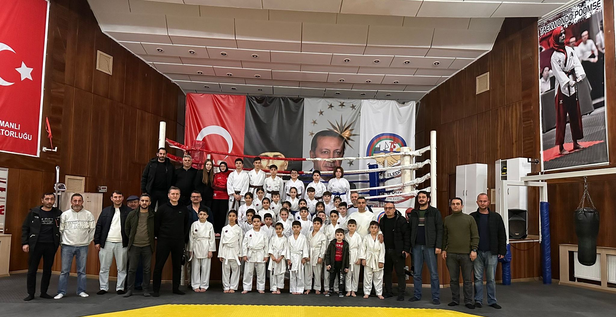 Körfez Gençlerbirliği Spor Kulübü 2026 yılının ilk Karate Kuşak Sınavı