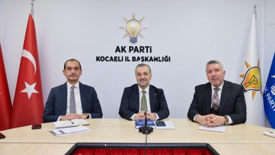 Şahin Talus, AK Parti İl Yönetim Kurulu Toplantısı’nda CHP’nin Kocaeli’de