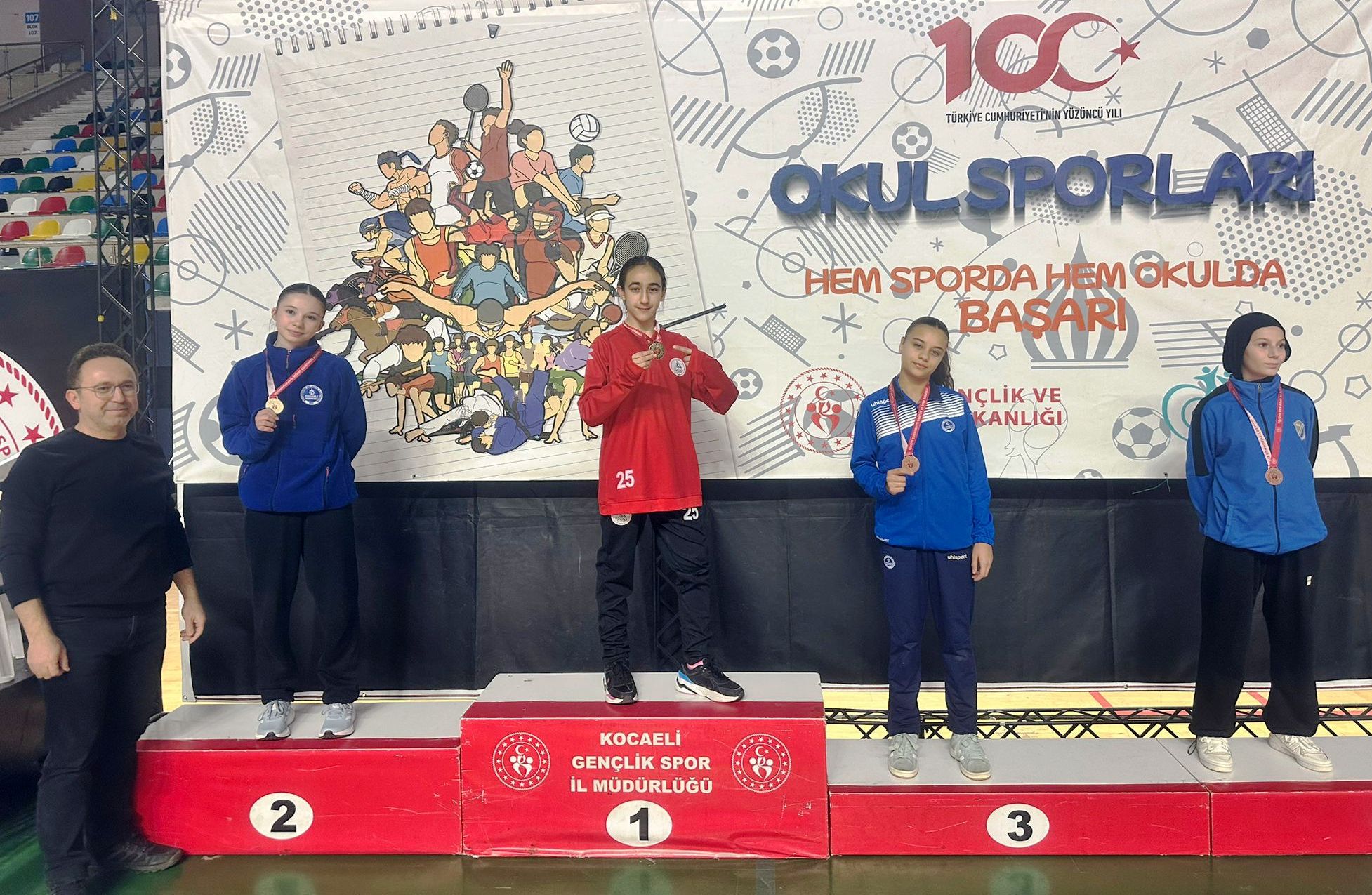 Karate’de Minikler, Küçükler ve Yıldızlar Okulsporları Kocaeli il seçmeleri hafta