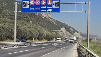 Kocaeli D-100 Karayolu’nda hız limitleri yükseltilen iki bölgede EDS tabelaları