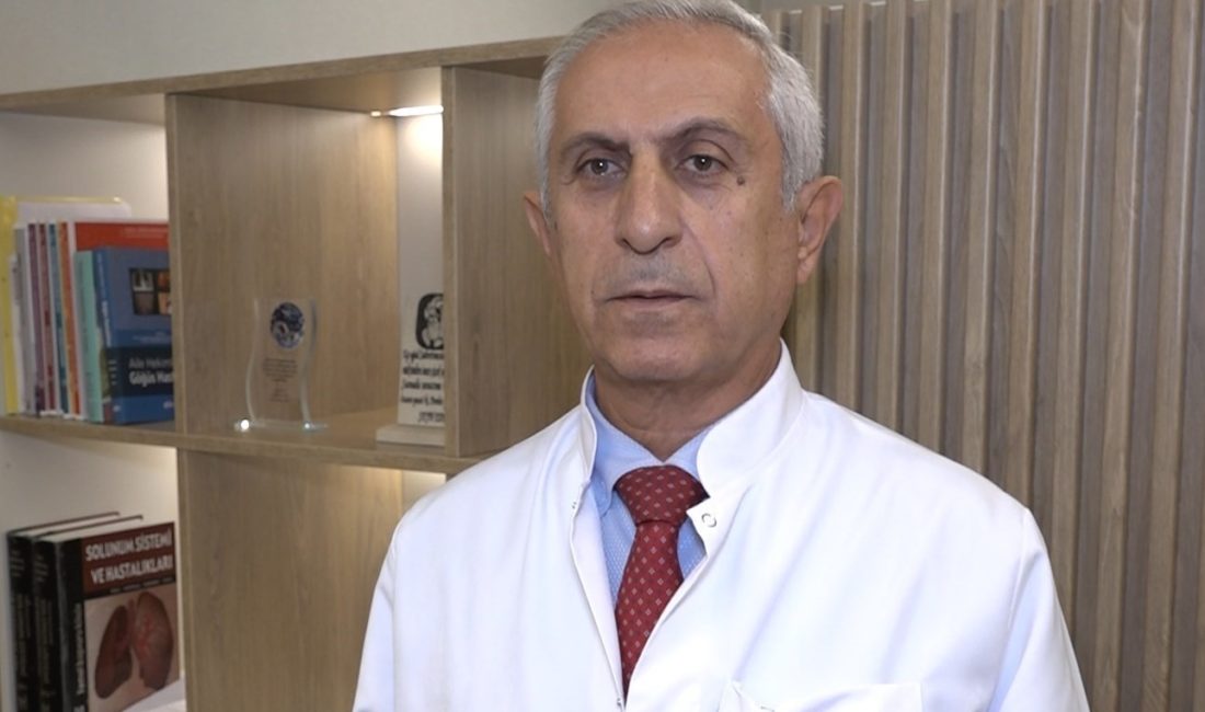 Göğüs Hastalıkları Uzmanı Prof. Dr. Mehmet Karadağ, akciğer sağlığının yaşam