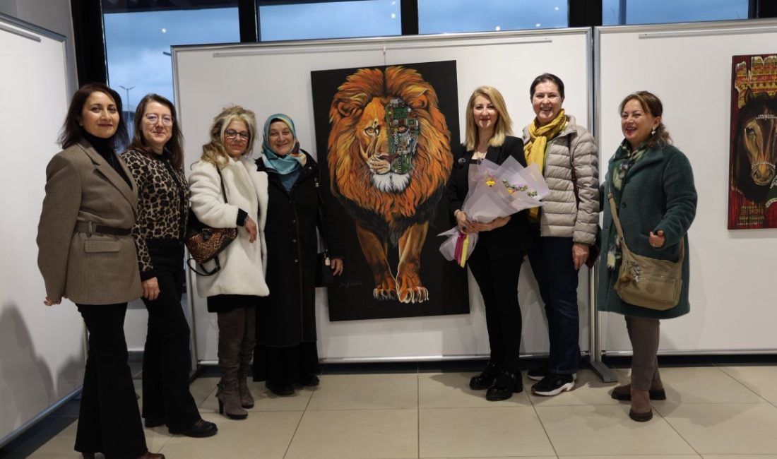  Kartepe Belediyesi, anlamlı bir sergiye ev sahipliği yapıyor. Sanatçı Sare