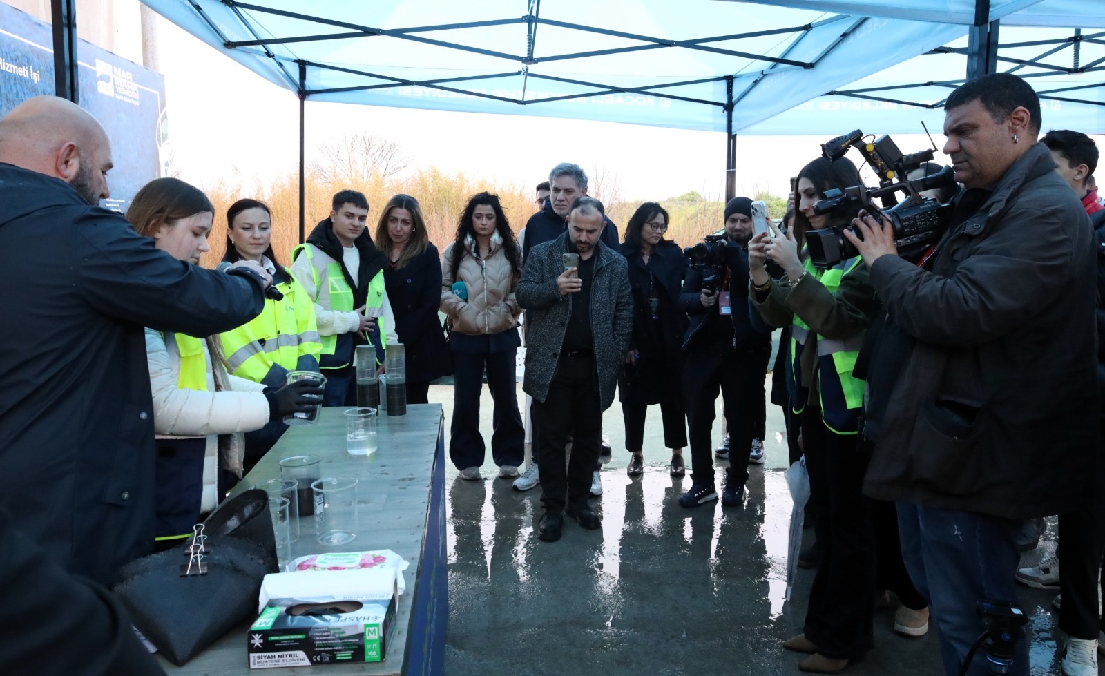 Kocaeli Büyükşehir Belediyesi’nin Avrupa’da örnek gösterilen İzmit Körfezi Dip Çamuru