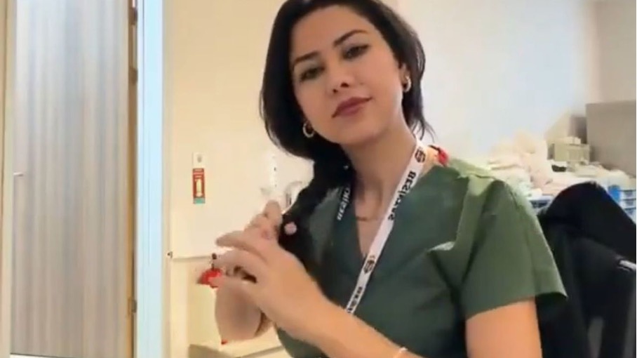 Sosyal medyada “saç örme” akımına katılan hemşire, gözaltı ve adli