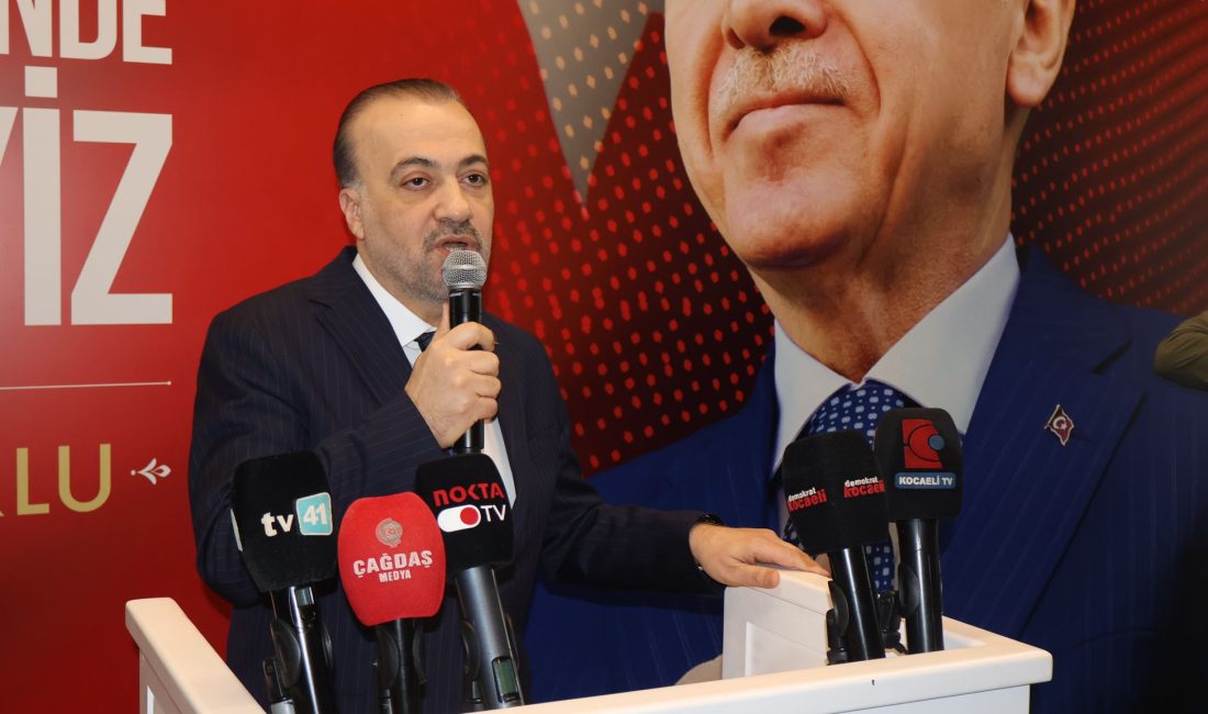AK Parti Kocaeli İl Teşkilatı’nın geleneksel bayramlaşma programı, yoğun katılım