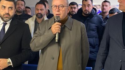 Lastik-İş Genel Başkanı Alaaddin Sarı, bayramlaşma programında birlik mesajı verirken
