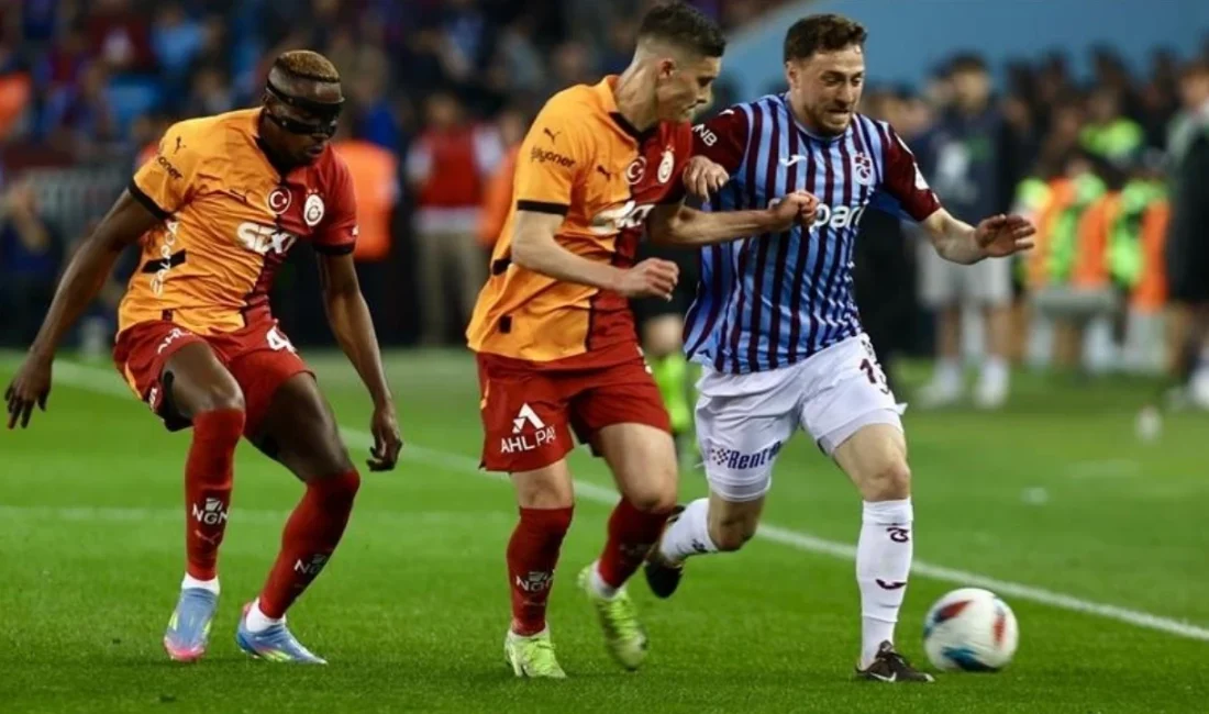 Galatasaray, Trendyol Süper Lig’in 28. haftasında Trabzonspor ile deplasmanda oynayacağı