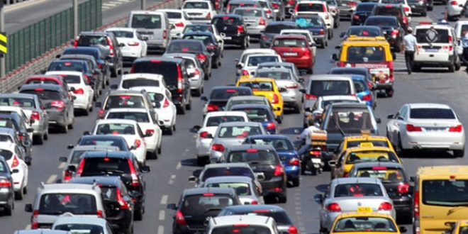 Şubat ayında 121 bin 791 adet taşıtın trafiğe kaydı yapıldı.