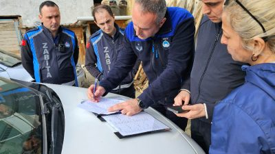 Gölcük Belediyesi düzenli olarak devam ettiği denetimler sırasında çevreyi kirlettiği