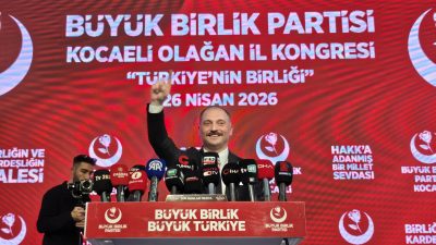 BBP Kocaeli İl Kongresi’nde Metehan Küpçü yeniden başkan seçilirken, 41