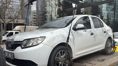 Beşiktaş'ta İsrail Konsolosluğu önünde polis ekipleriyle çatışan teröristlerin olay yerine