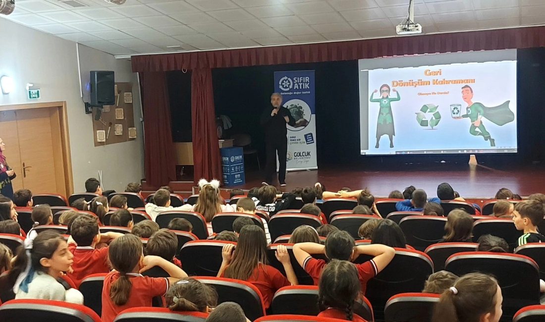 Gölcük'te öğrencilere yönelik çevre bilincini artırmak amacıyla "Sıfır Atık" eğitimi