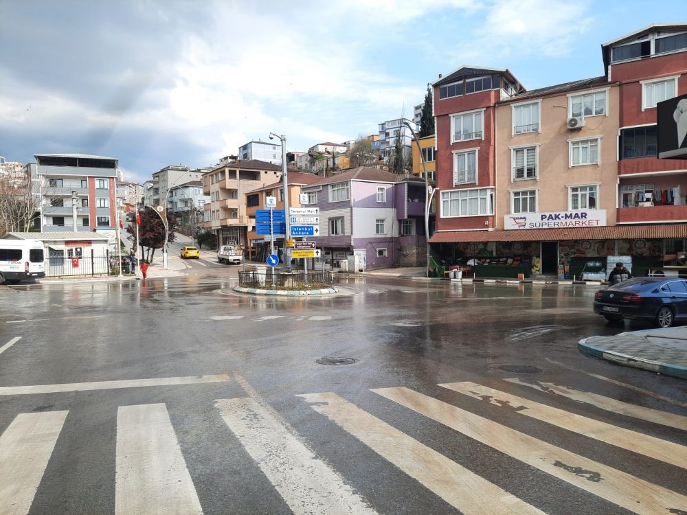 Dilovası'nda belediye ekipleri tarafından halk sağlığını korumak ve çevre estetiğini