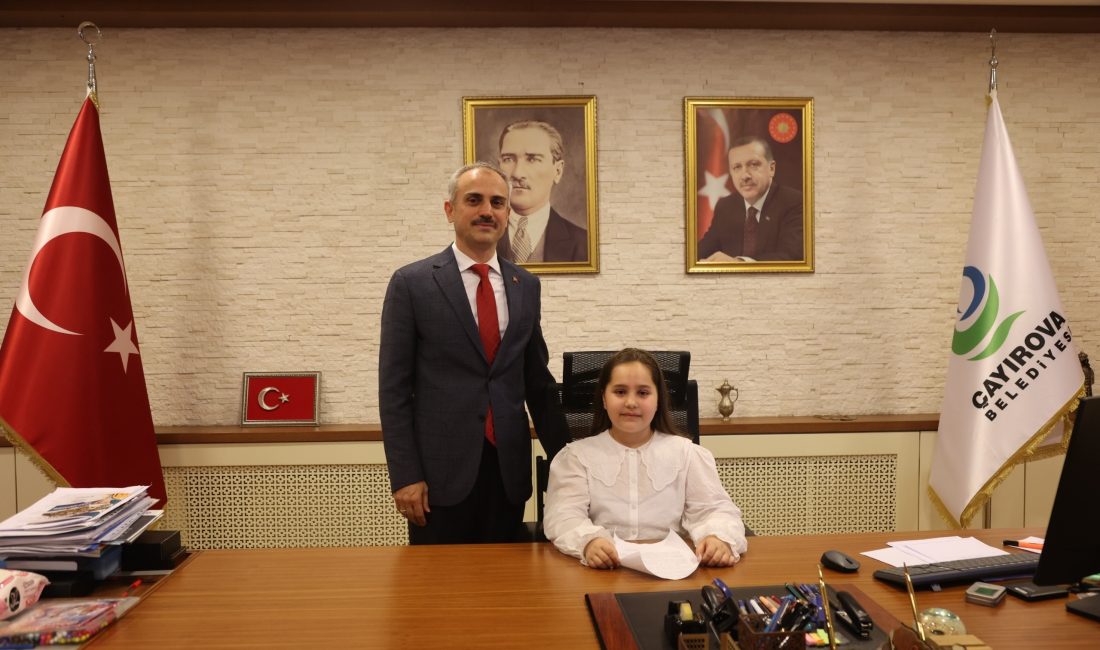 23 Nisan Ulusal Egemenlik ve Çocuk Bayramı kapsamında Çayırova Belediye