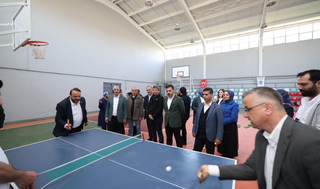 Dilovası Belediyesi tarafından baştan sona yenilenen Tavşancıl Kapalı Spor Salonu;