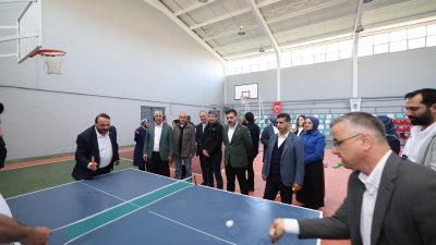 Dilovası Belediyesi tarafından baştan sona yenilenen Tavşancıl Kapalı Spor Salonu;