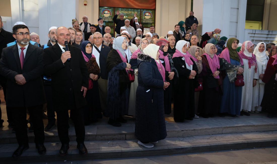 Körfez’den kutsal topraklara gidecek ilk hacı kafilesi, düzenlenen programla dualar