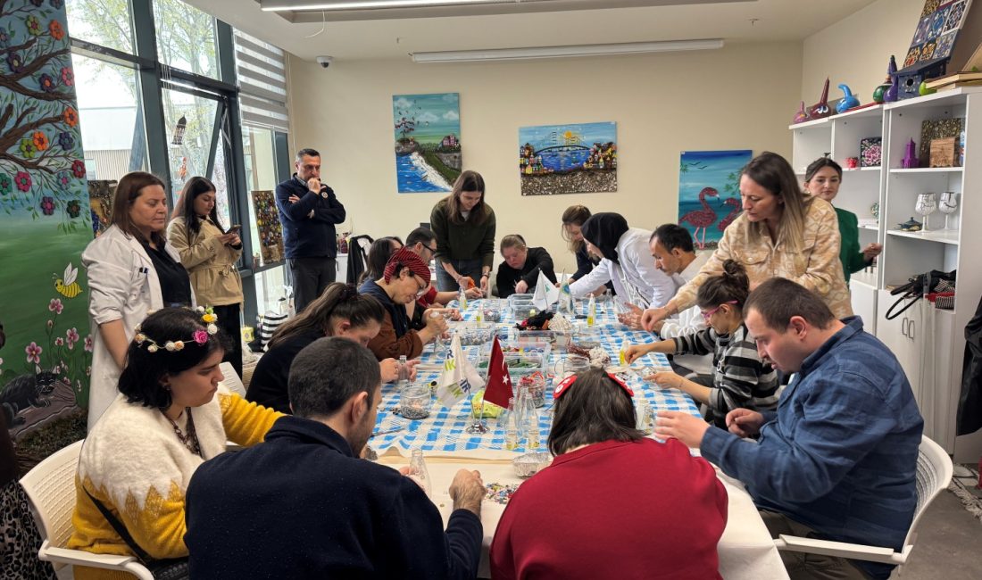 Kocaeli Büyükşehir Belediyesi’nin “Sıfır Atık” çalışmaları kapsamında Gonca Engelsiz Yaşam