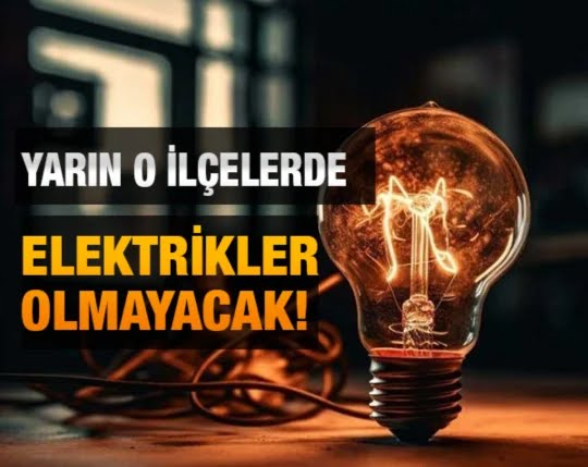 SEDAŞ’ın planlı bakım ve onarım çalışmaları kapsamında yarın (24.04.2026) Kocaeli’nin