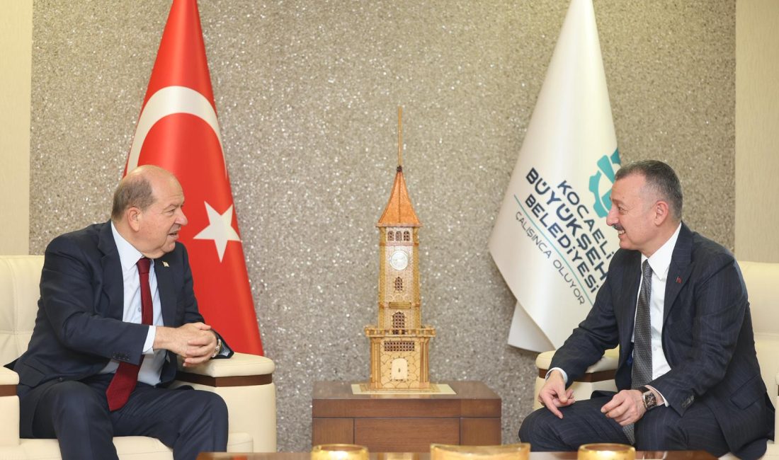 Kocaeli Büyükşehir Belediye Başkanı Tahir Büyükakın, Kuzey Kıbrıs Türk Cumhuriyeti’nin