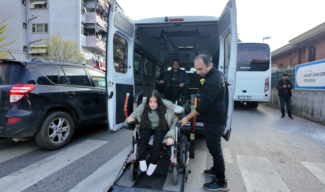 Büyükşehir Belediyesi’nin “Engelsiz Taksi” projesi, Engelli Kamu Personeli Seçme Sınavı’na