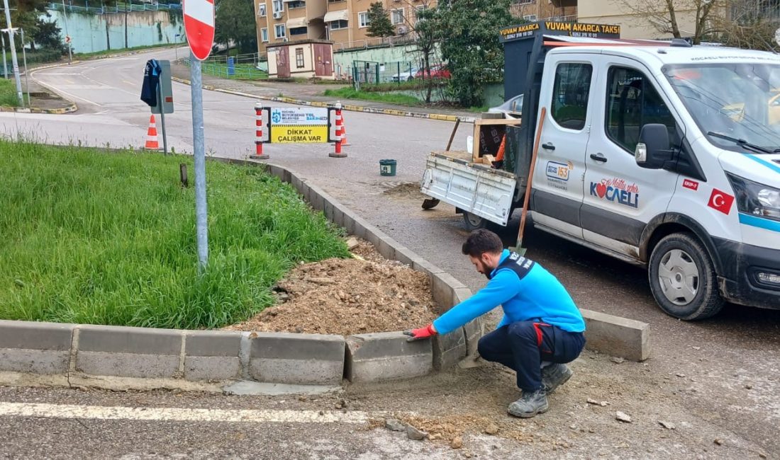 Kocaeli Büyükşehir Belediyesi, kent genelinde ulaşım altyapısını daha güvenli ve