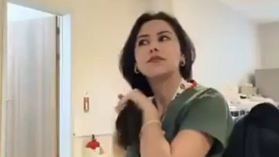 Hemşire İkra Avcı’nın 'saç örme' akımı paylaşımı nedeniyle verilen görevden