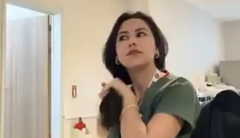 Hemşire İkra Avcı’nın 'saç örme' akımı paylaşımı nedeniyle verilen görevden