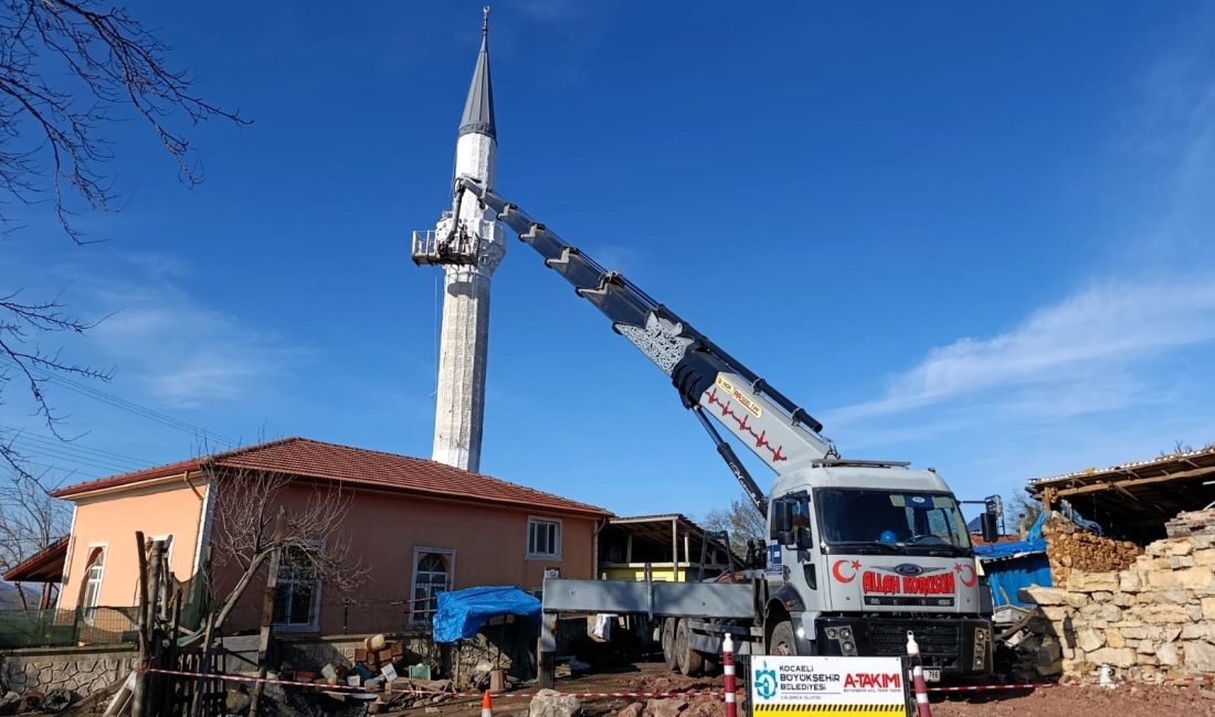 Kocaeli Büyükşehir Belediyesi, muhtarlardan gelen talepler doğrultusunda köy camilerinde kapsamlı