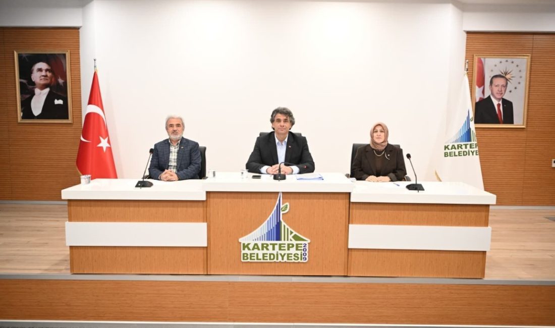 Kartepe Belediye Meclisi, Nisan ayı olağan toplantısını Kartepe Belediye Başkanı