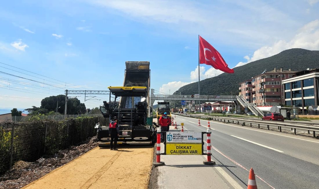 Kocaeli Büyükşehir Belediyesi, kent genelinde trafiği rahatlatma projelerine bir yenisini