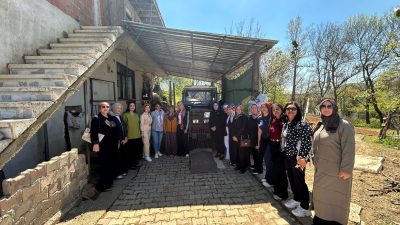 MHP Kocaeli KAÇEP Birimi, Kandıra’daki köy ziyaretlerinde üretici kadınlar ve
