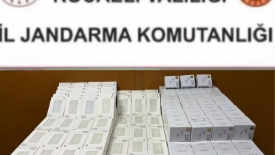 Kocaeli’nin Kartepe ilçesinde jandarma ekiplerince yapılan aramada piyasa değeri 4,4