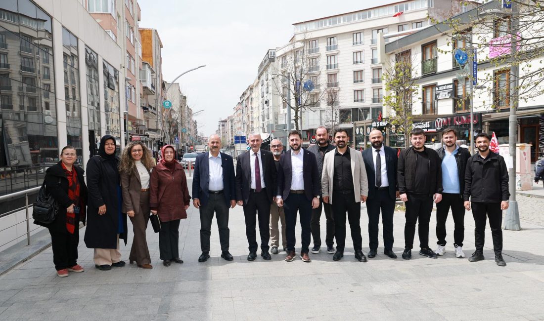 Gebze Belediye Başkanı Zinnur Büyükgöz, esnaf ziyaretleri kapsamında Şehit Numan